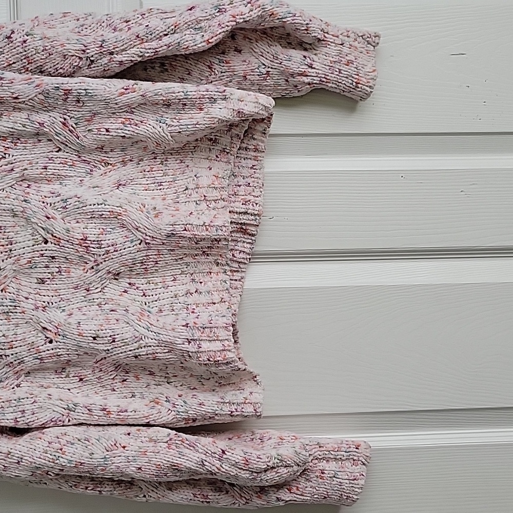 Pink Rose Women's Sweater - Picture 2 of 10